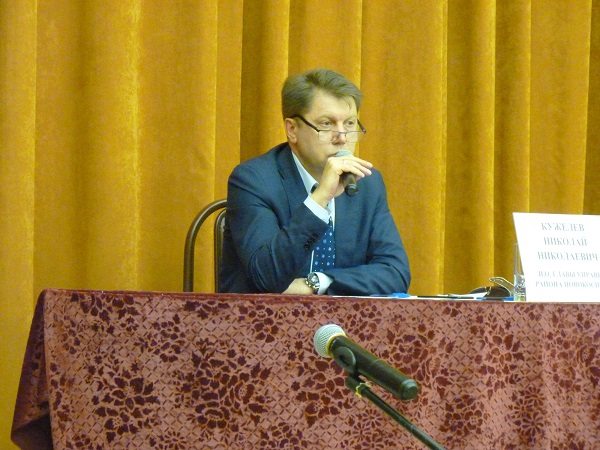 Встреча исполняющего обязанности главы управы Н.Н. Кужелева с населением 19.09.2018