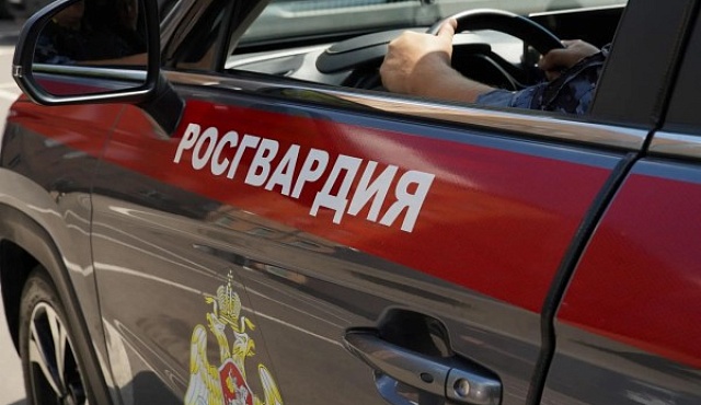 В Москве сотрудники Росгвардии обеспечили охрану общественного порядка во время матча КХЛ