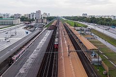 Возле ТПУ «Выхино» продолжается обустройство комфортного пешеходного пространства