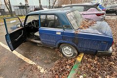 Уважаемые собственники автотранспорта! На территории района выявлены брошенные транспортные средства.